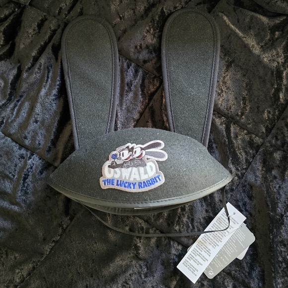 New Disney Oswald The Lucky Rabbit Mickey Mouse Ear Hat Ears - Picture 1 of 3
